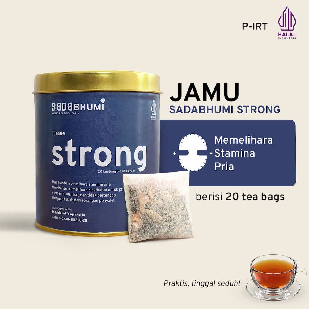 Jamu Sadabhumi Strong - Membantu memelihara stamina pria