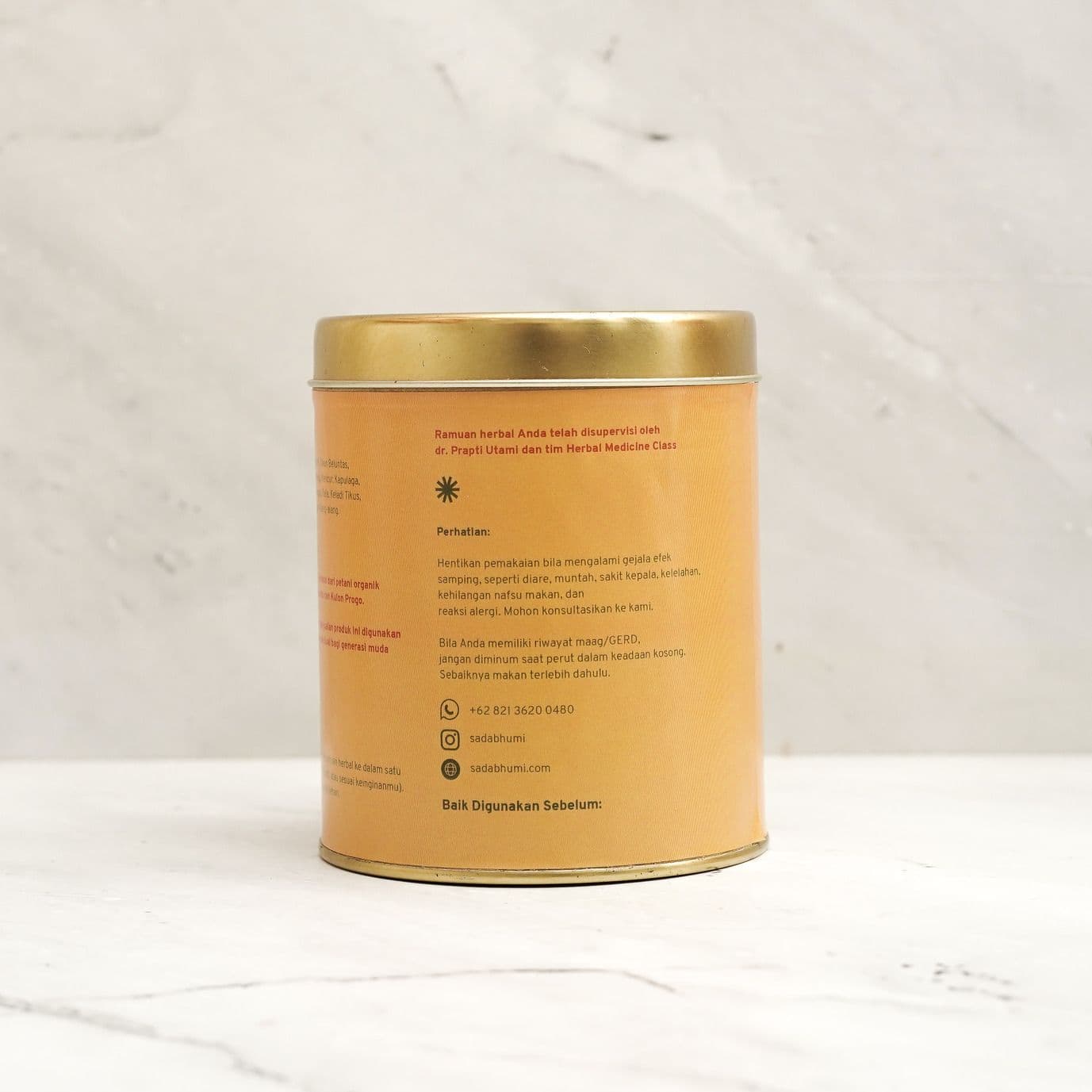 Jamu Sadabhumi Sun - Membantu menjaga daya tahan tubuh dan membuat relaks sepanjang hari